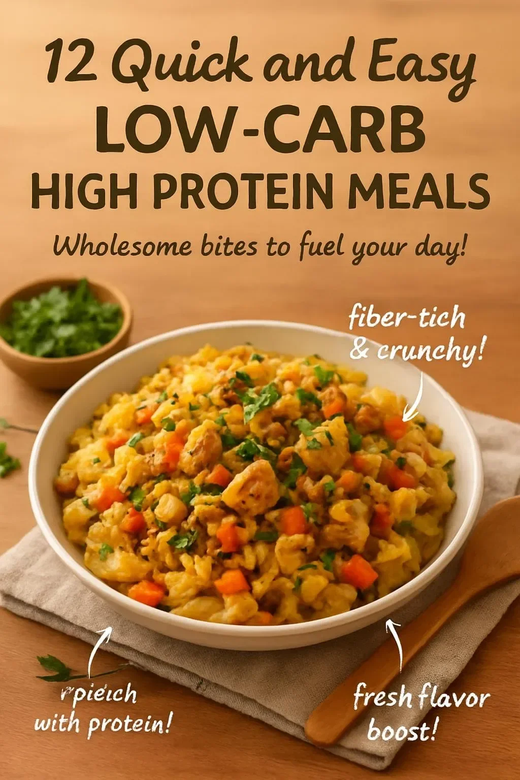 12 Quick and Easy Low Carb High Protein Meals
