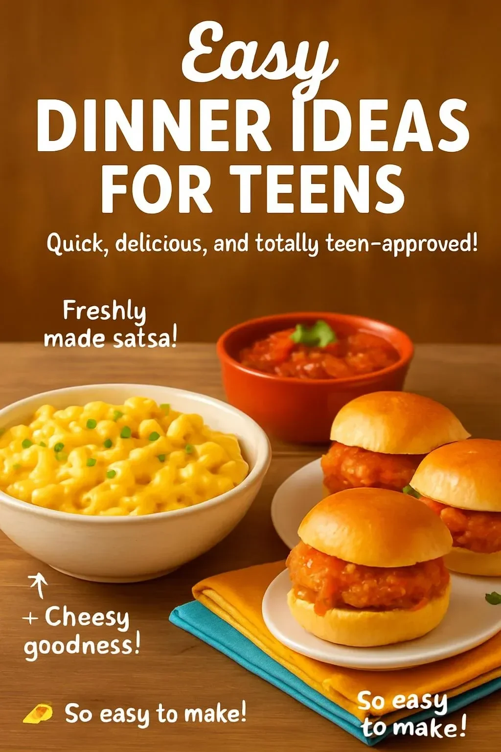 Easy Dinner Ideas for Teens